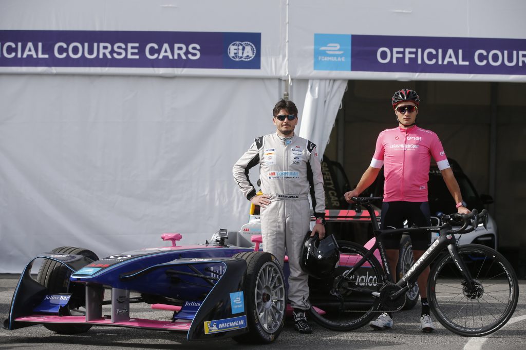 Giancarlo Fisichella - Gianni Moscon