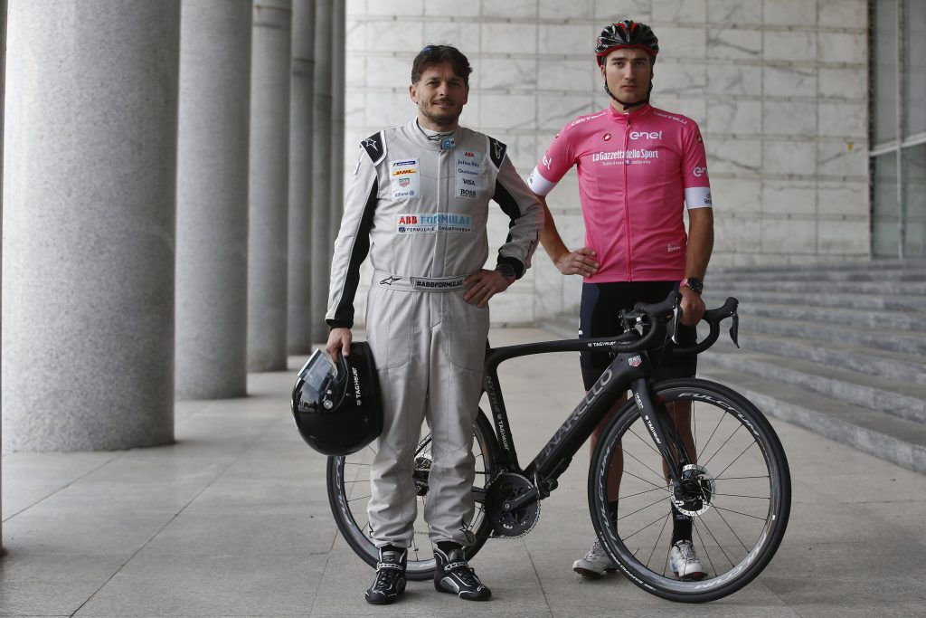 Giancarlo Fisichella - Gianni Moscon