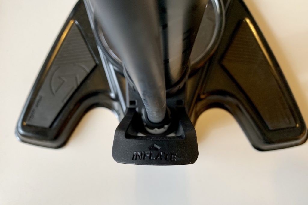 pro team floorpump tubeless