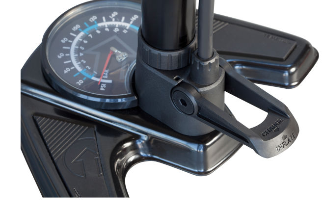 pro team floorpump tubeless